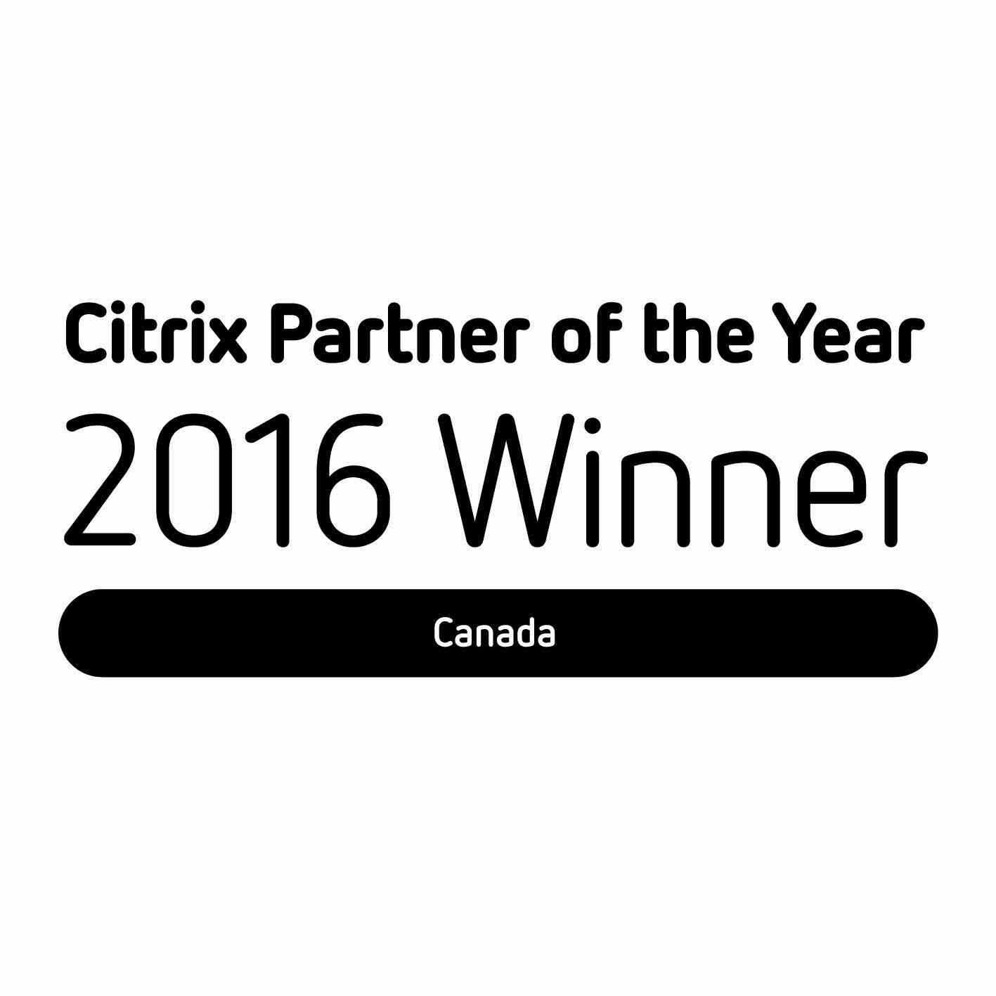 Compugen Inc. nommée par Citrix Partenaire de l’année pour 2016
