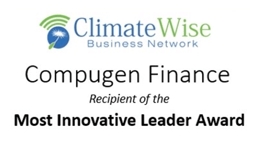 Compugen Finance named Most Innovative Leader at ClimateWise Awards
