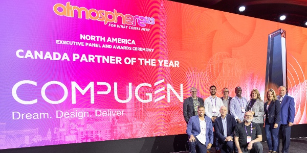 Compugen reçoit le prix du Partenaire Canadien de l'Année de HPE Aruba Networking 2023